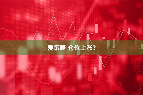 爱策略 仓位上涨？